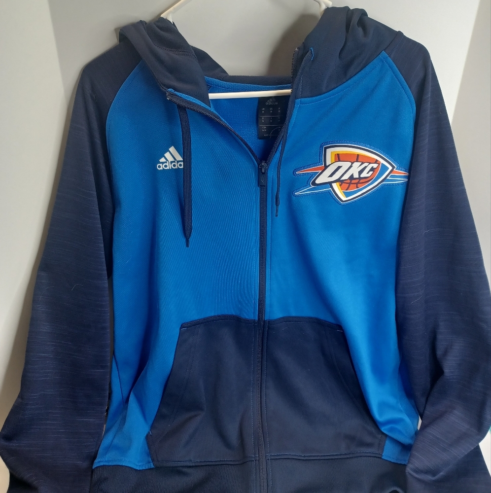 Adidas OKC NBA Zipper Sweater